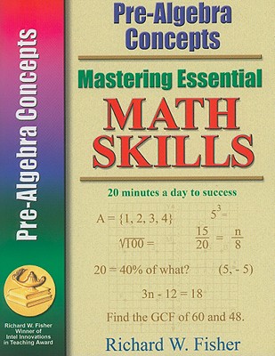 Image for Pre-Algebra Concepts (Mastering Essential Math Skills)