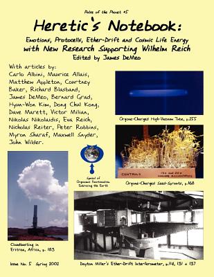 Image for Heretic's Notebook: Emotions, Protocells, Ether-Drift and Cosmic Life-Energy, with New Research Supporting Wilhelm Reich