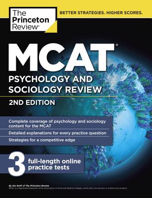 MCAT Psychology and Sociology Review (Graduate School Test Preparation)