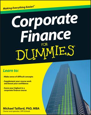 Image for Corporate Finance For Dummies Corporate Finance For Dummies