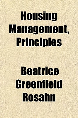 Housing Management, Principles