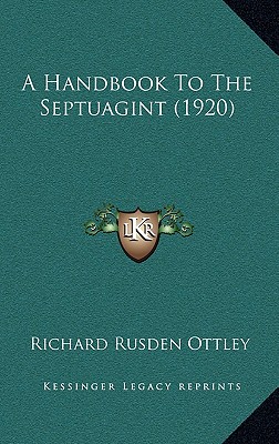 A Handbook To The Septuagint (1920)