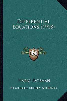 Differential Equations (1918)