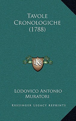 Tavole Cronologiche (1788) (Italian Edition)