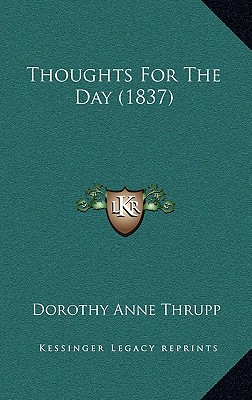 Image for Thoughts For The Day (1837) Thoughts For The Day (1837)
