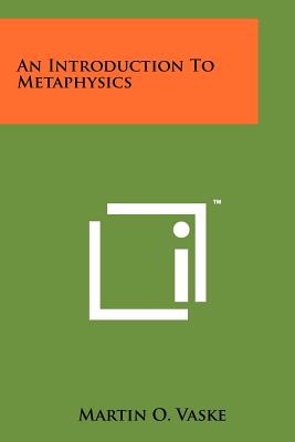 An Introduction To Metaphysics