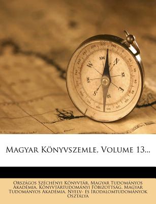Magyar Knyvszemle; Volume 13