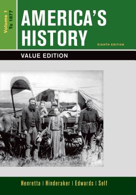 Image for America's History, Value Edition, Volume 1 America's History, Value Edition, Volume 1