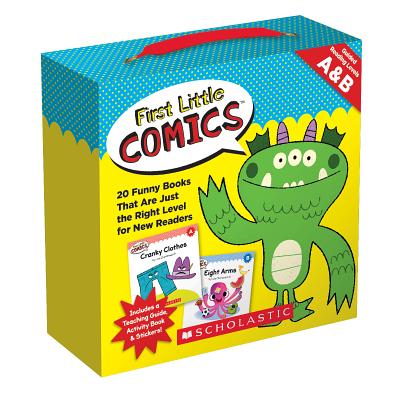 First Little Comics Parent Pack: Levels C & D: 20 Funny Books That Are Just the Right Level for New Readers