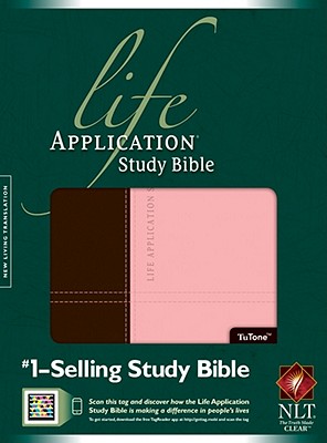 Image for NLT Life Application Study Bible Pink/Brown