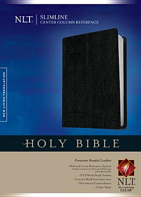 Image for Slimline Center Column Reference Bible NLT