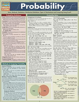 Probability Quick Study Reference Outline