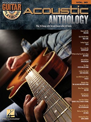 Image for Acoustic Anthology: Guitar Play-Along Volume 80 (Hal Leonard Guitar Play-along)