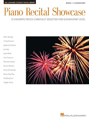 Image for Piano Recital Showcase - Book 1: 12 Favorite Pieces Carefully Selected for Elementary Level Piano Recital Showcase - Book 1: 12 Favorite Pieces Carefully Selected for Elementary Level
