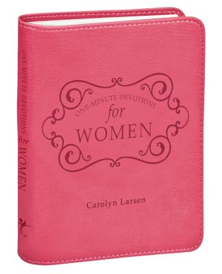 Image for One-Minute Devotions for Women Pink Faux Leather One-Minute Devotions for Women Pink Faux Leather