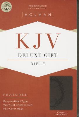 Image for KJV Deluxe Gift Bible, Charcoal LeatherTouch