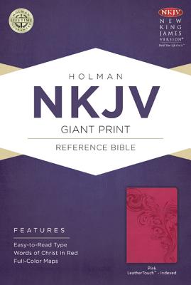 Image for "NKJV Giant Print Reference Bible Pink, Indexed"