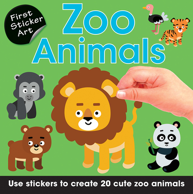 Image for First Sticker Art: Zoo Animals: Color By Stickers for Kids, Make 20 Animal Pictures! (Independent Activity Book for Ages 3+) First Sticker Art: Zoo Animals: Color By Stickers for Kids, Make 20 Animal Pictures! (Independent Activity Book for Ages 3+)