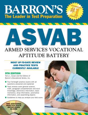 Image for Barron's ASVAB Armed Services Vocational Aptitude Battery Barron's ASVAB Armed Services Vocational Aptitude Battery