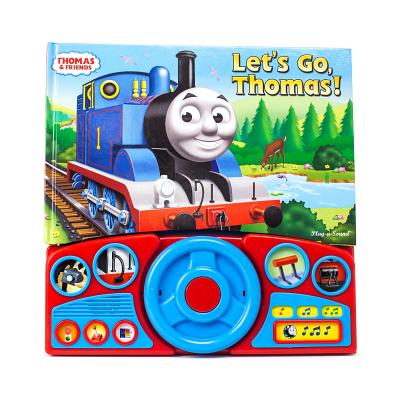 Image for Thomas & Friends - Let's Go Thomas! Interactive Steering Wheel Sound Book - PI Kids Thomas & Friends - Let's Go Thomas! Interactive Steering Wheel Sound Book - PI Kids