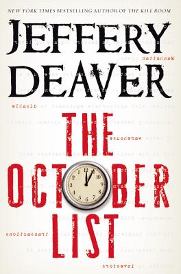 OCTOBER LIST: A NOVEL IN REVERSE - SIGNED 1ST PRINTING