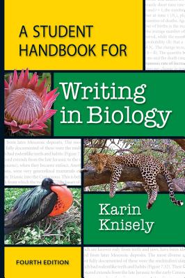 Image for A Student Handbook for Writing in Biology A Student Handbook for Writing in Biology