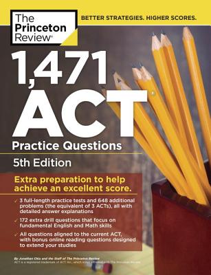 Image for 1,471 ACT PRACTICE QUESTIONS, 5T