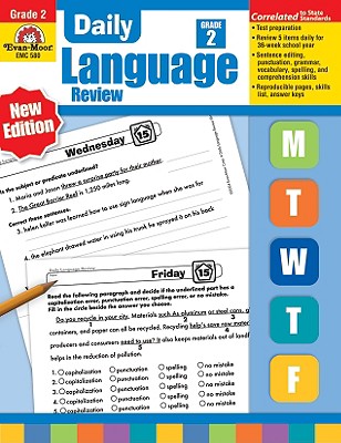 Daily Language Review, Grade 2 Teacher Edition (Teacher)