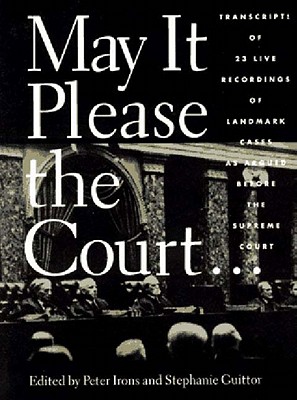 Image for May It Please the Court