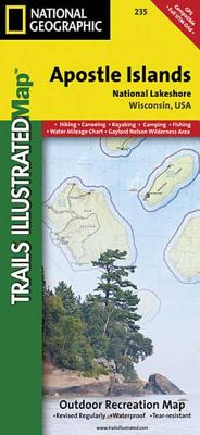 Apostle Islands National Lakeshore Map (Revised)