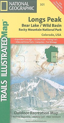 Longs Peak,Bear Lake/Wild Basin Rocky Mountain National Park,Colorado,USA (National Geographic Maps: Trails Illustrated)