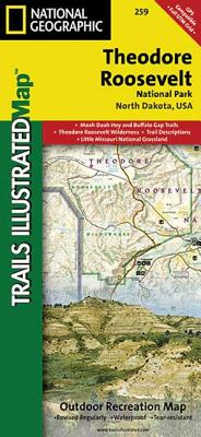 Theodore Roosevelt National Park Map