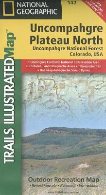 Uncompahgre Plateau North Map [Uncompahgre National Forest]