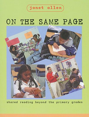 ON THE SAME PAGE SHARED READING BEYOND THE PRIMARY GRADES Image for ON THE SAME PAGE SHARED READING BEYOND THE PRIMARY GRADES