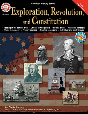 Mark Twain - Exploration, Revolution, and Constitution, Grades 6 - 12 (American History Series)
