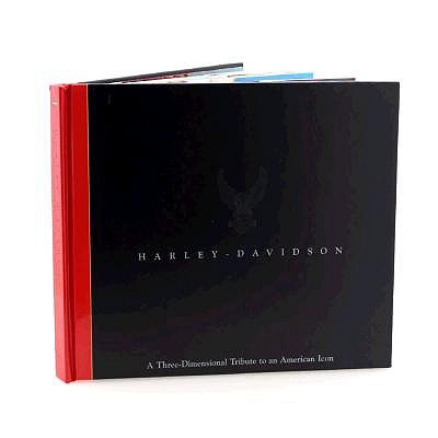 HARLEY-DAVIDSON: A THREE-DIMENSIONAL TRIBUTE TO AN AMERICAN ICON (AUTHOR SIGNED)