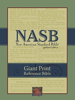 Image for NASB Giant-Print Reference Bible (Burgundy Imitation Leather)