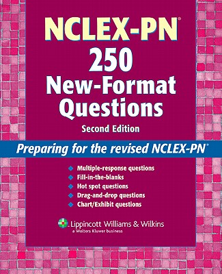 NCLEX-PN 250 New-format Questions (Nursing Review Practice)