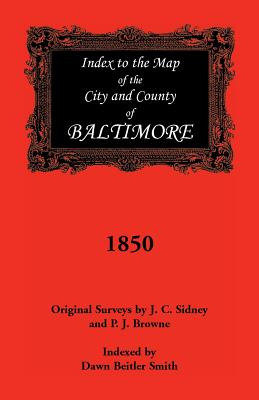 Image for Index to the 1850 Map of Baltimore City and County