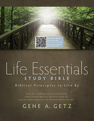 Life Essentials Study Bible, Brown LeatherTouch Indexed: Biblical Principles to Live By