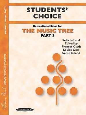 Image for The Music Tree Students' Choice: Part 3 The Music Tree Students' Choice: Part 3