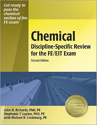 Image for Chemical Discipline-Specific Review for the FE/EIT Exam Chemical Discipline-Specific Review for the FE/EIT Exam
