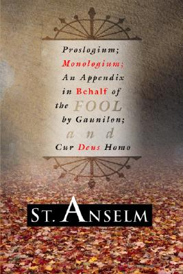 Image for Proslogium; Monologium; Proslogium; Monologium;