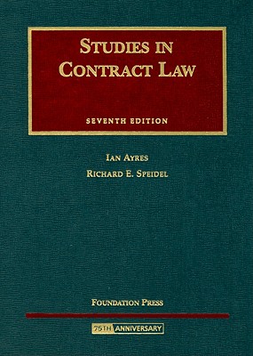 Image for Studies in Contract Law Studies in Contract Law