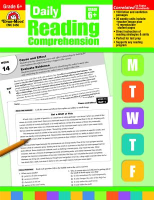 Daily Reading Comprehension, Grade 6
