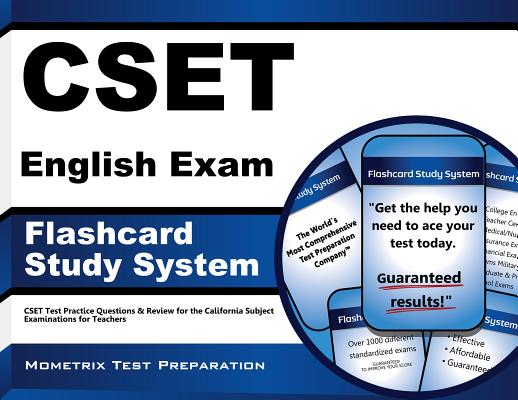 CSET English Exam Flashcard Study System: CSET Test Practice Questions & Review for the California Subject Examinations for Teachers (Cards)
