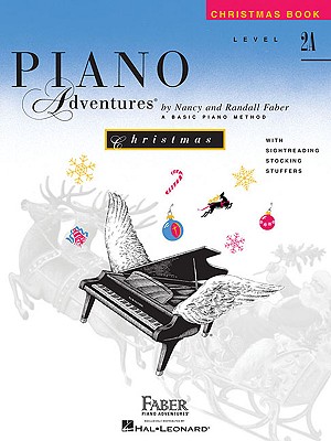 Piano Adventures Christmas Book - Level 2A Holiday Sheet Music for Beginner Piano Students Easy Christmas Piano Songbook with Traditional Carols Faber Piano Book for Kids