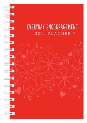 Everyday Encouragement 2014 Planner--Red Cover