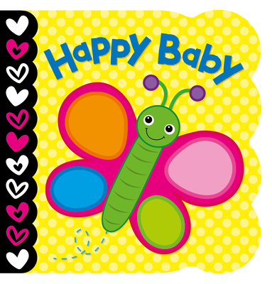 Happy Baby Touch and Feel Sensory Baby Board Book - Interactive Educational Newborn Book for Curious Infants Ages 0-4