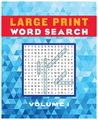 Large Print Word Search Volume 1 (1) (Large Print Puzzle Books)